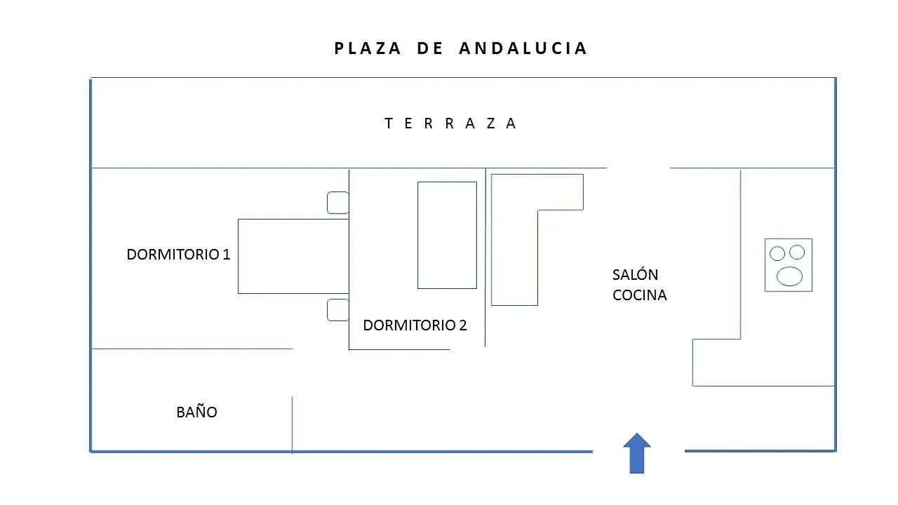 PRECIOSO ÁTICO CON TERRAZA en PLAZA DE ANDALUCIA Apartamento Torremolinos 0*,